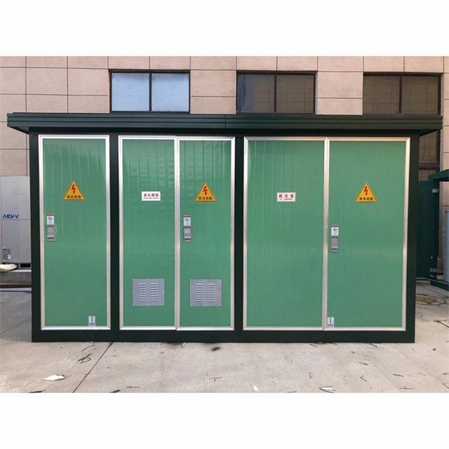 上蔡1600KVA欧式箱式变压器